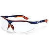 uvex i-vo 9160 - védőszemüveg (páramentes, kék-narancs)